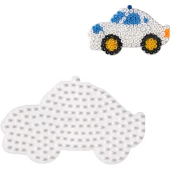 Strijkkralen>Hama Strijkkralen Grondplaat Auto Wit