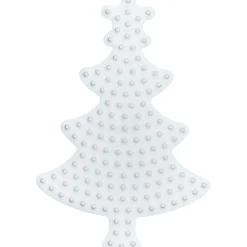 Strijkkralen>Hama Strijkkralen Grondplaat Kerstboom Wit