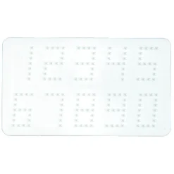Strijkkralen>Hama Strijkkralen Grondplaat Nummers Wit