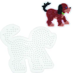 Strijkkralen>Hama Strijkkralen Grondplaat Hond 1 Wit