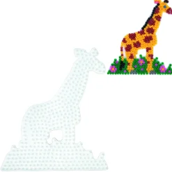 Strijkkralen>Hama Strijkkralen Grondplaat Giraffe Wit