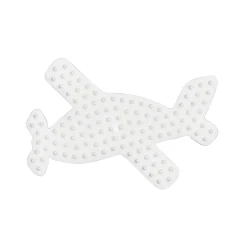Strijkkralen>Hama Strijkkralen Grondplaat Vliegtuig Wit