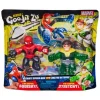 Actiefiguren|Jongens> Heroes Of Goo Jit Zu Figures 2 Pack Marvel Spiderman vs Octopus