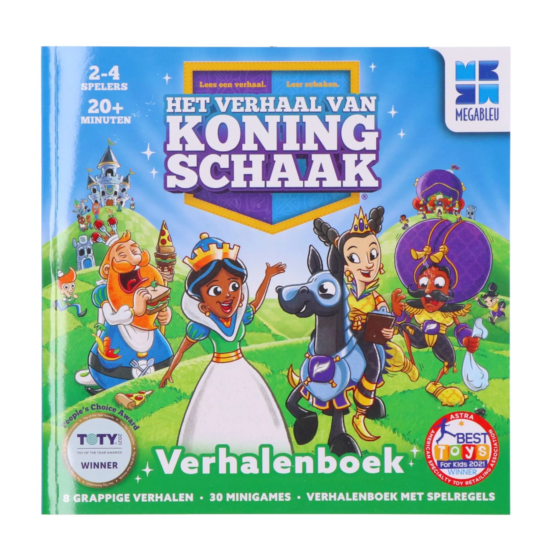 Kinderspellen>Megableu Het Verhaal Van Koning Schaak - Kinderspel