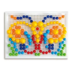 Ministeck>Quercetti Hobbyset Mozaïekkoffer 150-delig