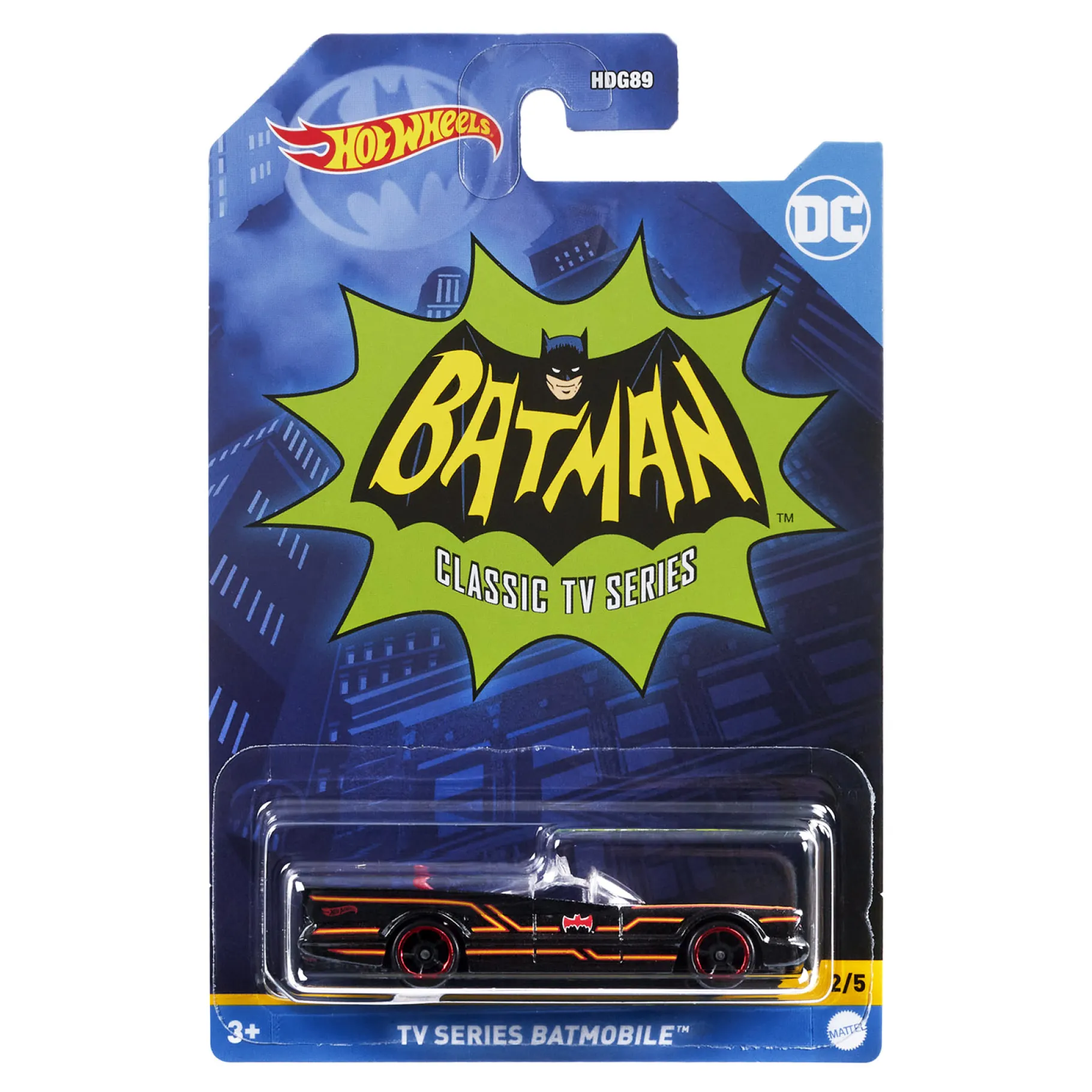 Racebanen>Mattel Hot Diecast Wheels Themed Batman Assorti