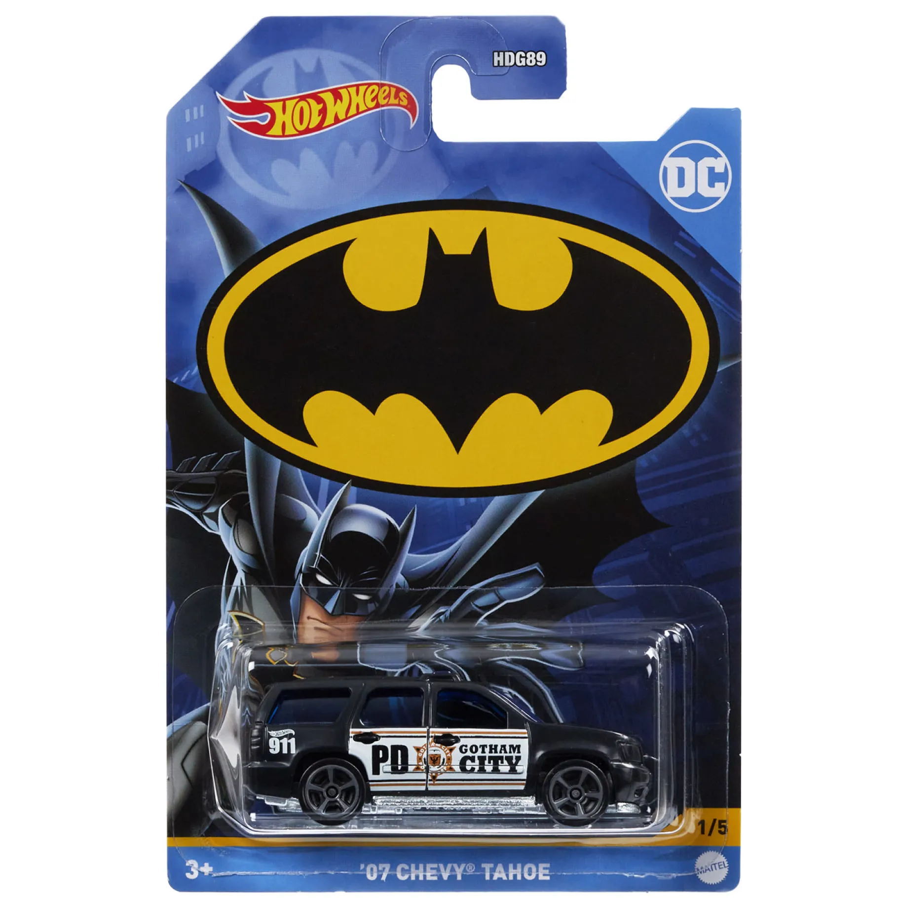 Racebanen>Mattel Hot Diecast Wheels Themed Batman Assorti