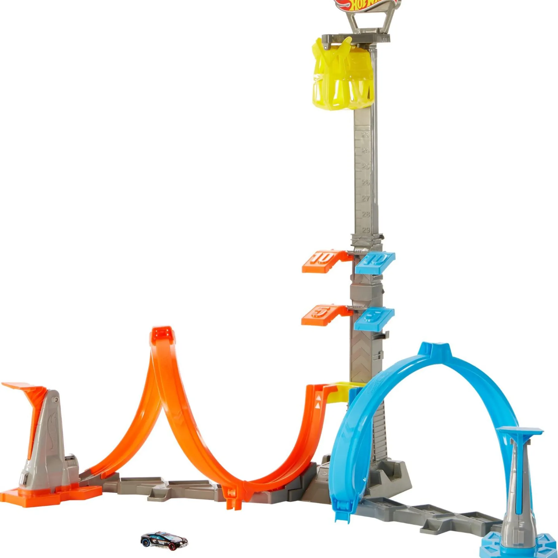 Racebanen|Jongens>Mattel Hot Wheels Action Loop En Lanceer