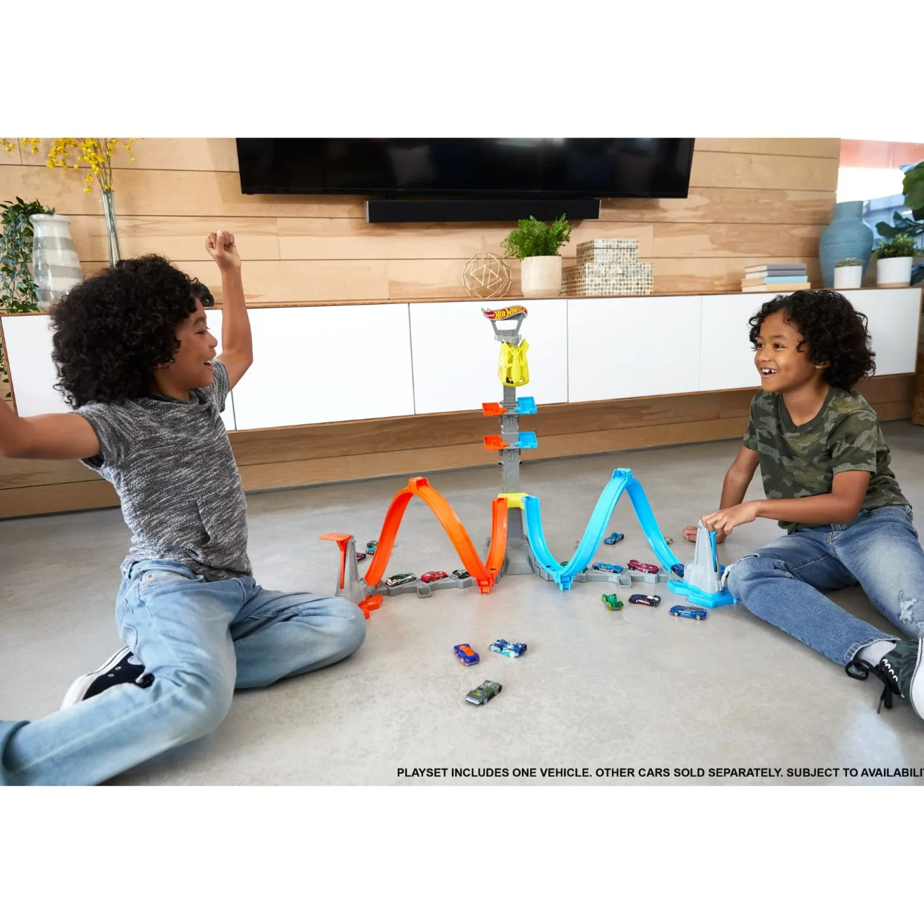 Racebanen|Jongens>Mattel Hot Wheels Action Loop En Lanceer