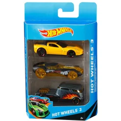 Auto's|Jongens></noscript>Mattel Hot Wheels Auto Diecast 3-Pack Assorti