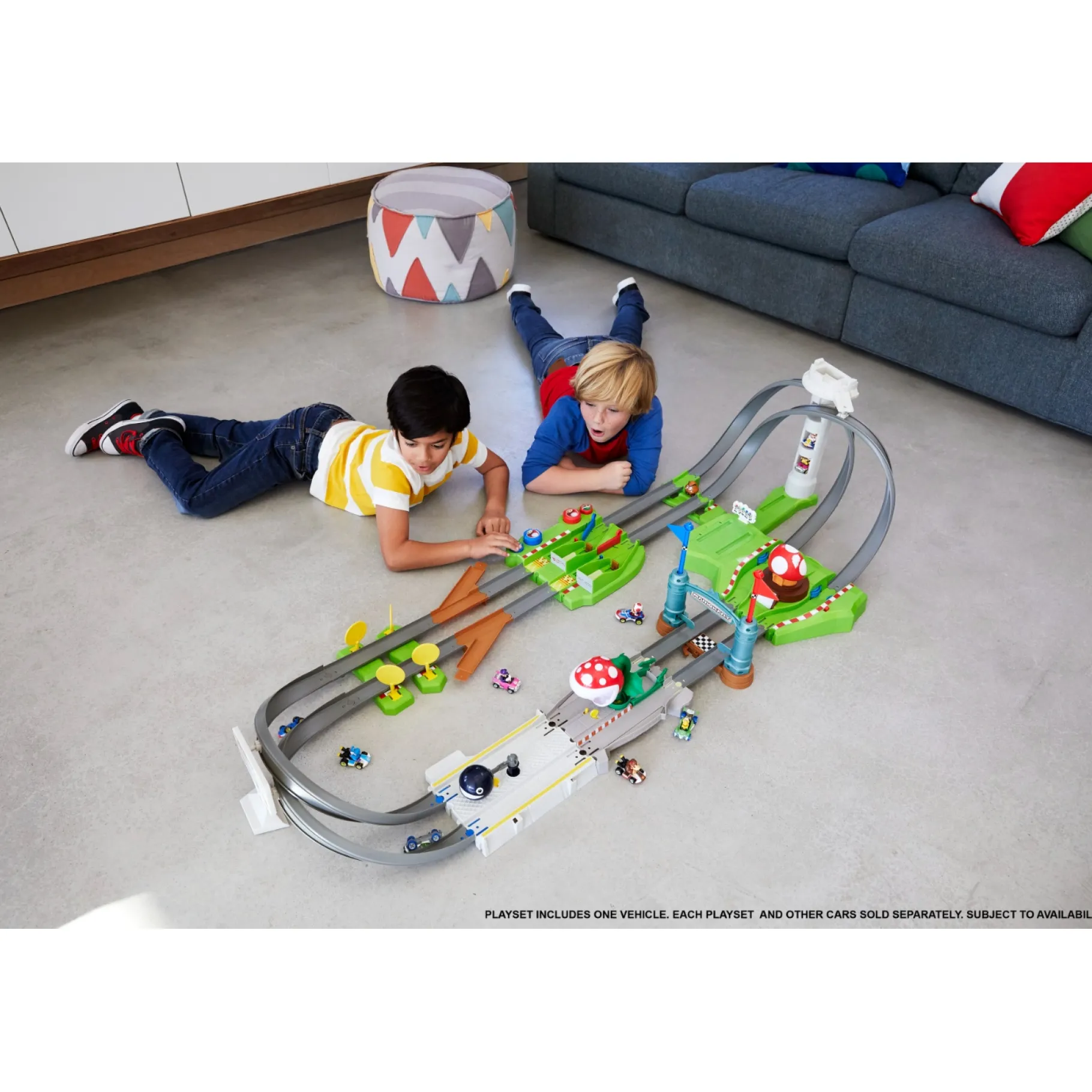 Racebanen|Jongens> Hot Wheels Mario Kart Circuit Trackset
