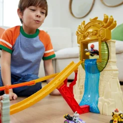 Racebanen|Jongens>Mattel Hot Wheels Mario Kart Kong Island track set