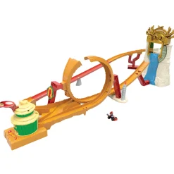 Racebanen|Jongens></noscript>Mattel Hot Wheels Mario Kart Kong Island track set