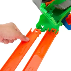 Racebanen|Jongens></noscript> Hot Wheels monster track sharks vs dino  dragon trackset