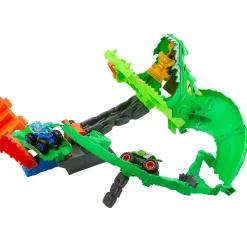 Racebanen|Jongens></noscript> Hot Wheels monster track sharks vs dino  dragon trackset