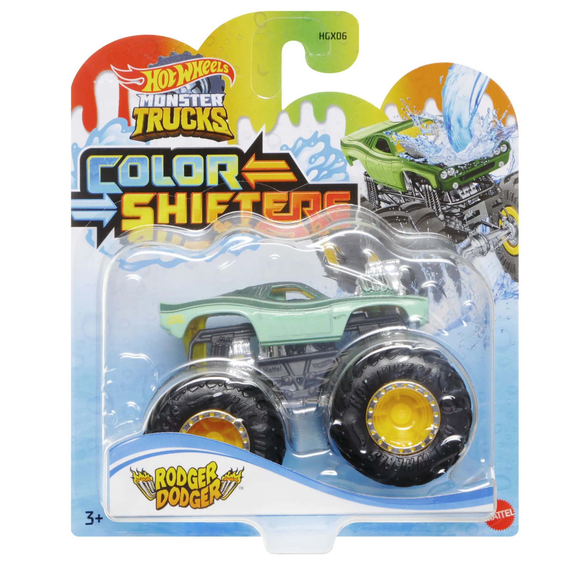 Auto's|Jongens>Mattel Hot Wheels Monster Trucks Color Shifters Assorti