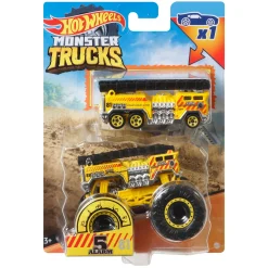 Auto's></noscript>Mattel Hot Wheels Monster Trucks + Bonus 1:64 Assorti