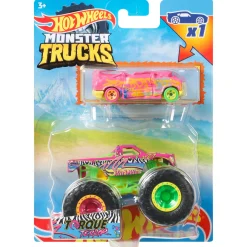 Auto's></noscript>Mattel Hot Wheels Monster Trucks + Bonus 1:64 Assorti