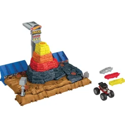 Stuntsets|Jongens>Mattel Hot Wheels Monster Trucks Arena Smashers Main Event