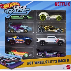 Auto's|Jongens> Hw diecast 8-Pack Let's Race
