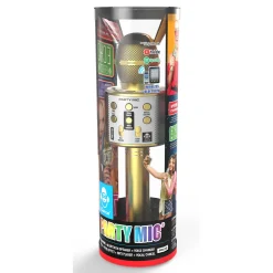 Disco>Idance bluetooth party microfoon goud