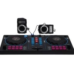 Disco> Idance dj mixer pro met 2 speakers
