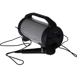 Disco></noscript> Idance party speaker cyclone met microfoon