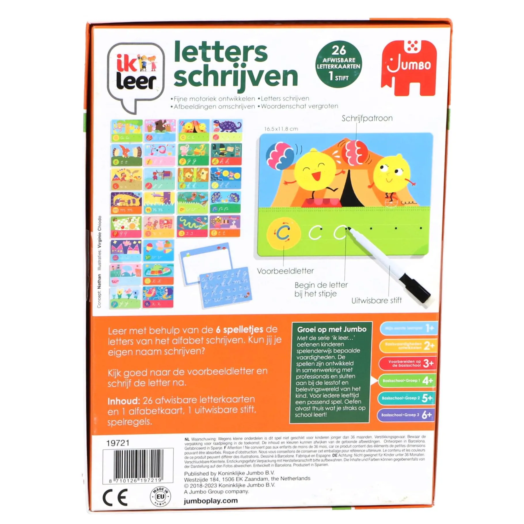 Educatieve Spellen>Jumbo Ik Leer Letters Schrijven
