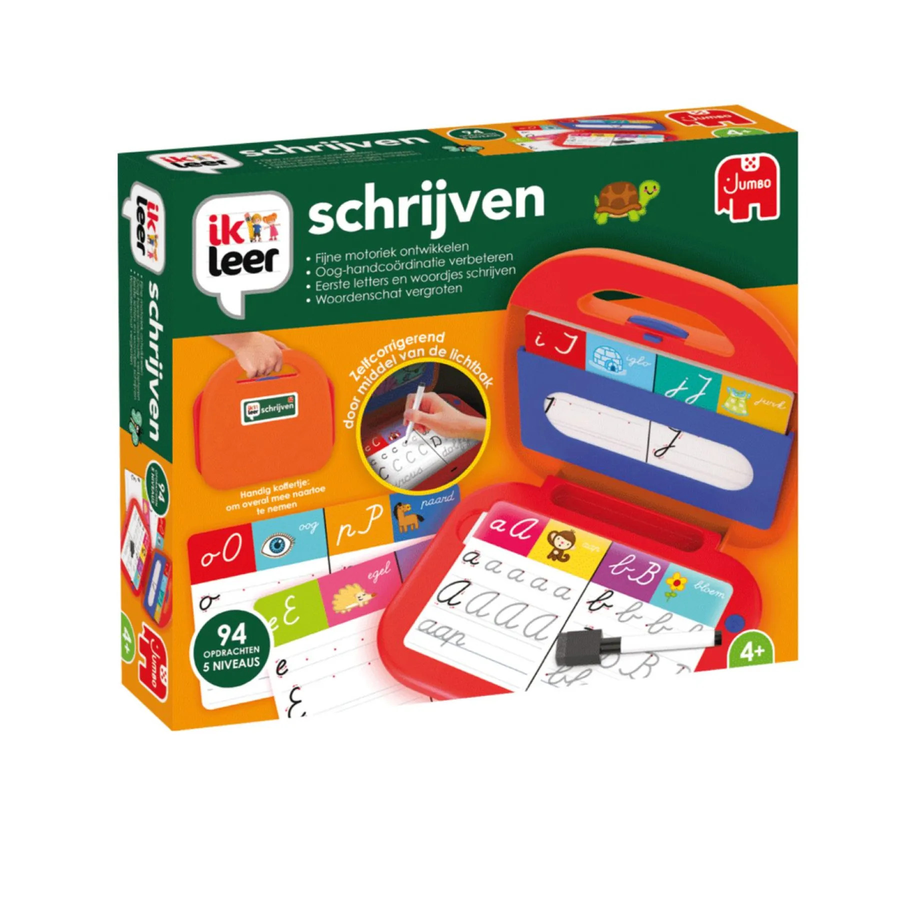 Educatieve Spellen>Jumbo Ik Leer Schrijven Koffer