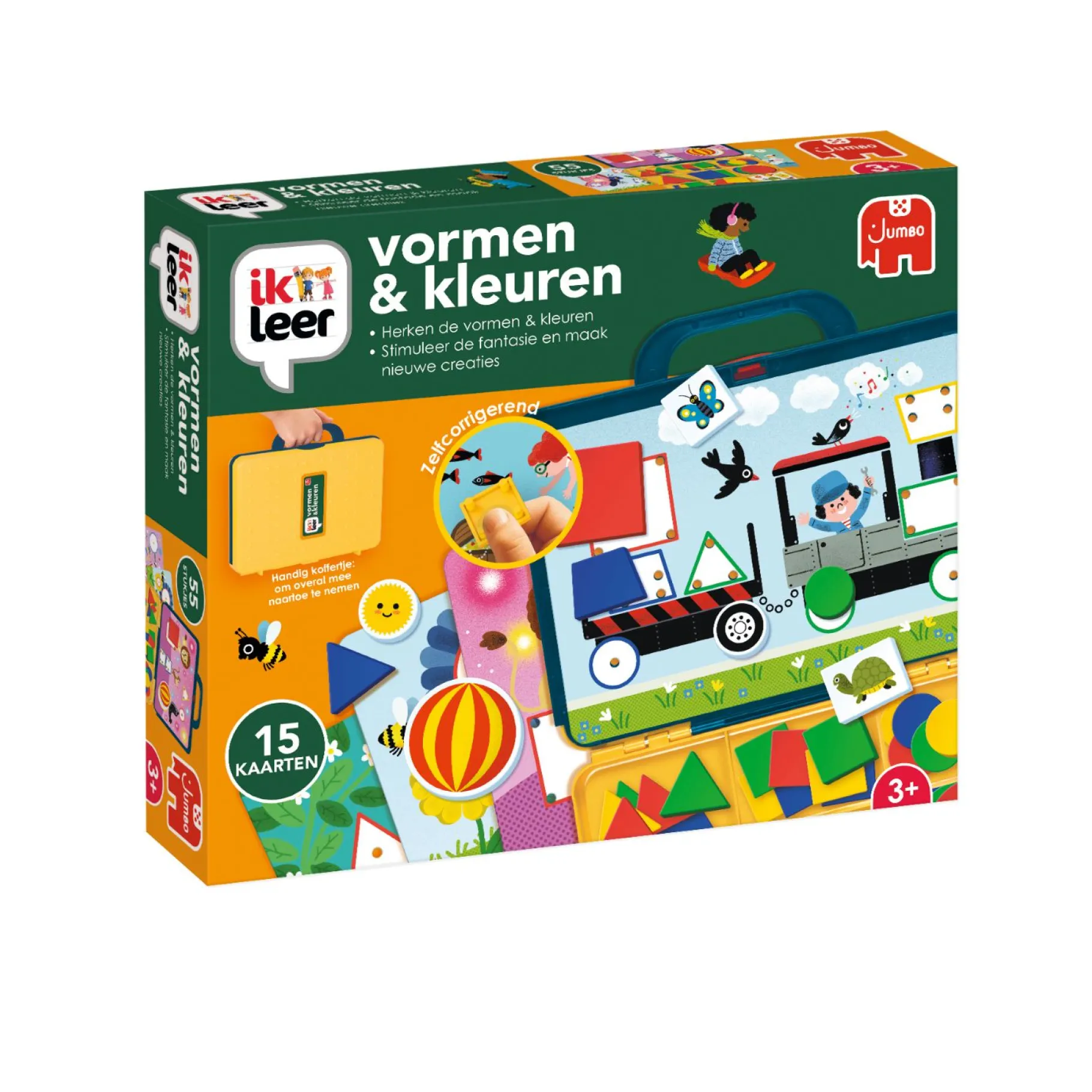 Educatieve Spellen>Jumbo Ik Leer Vormen En Kleuren Koffer