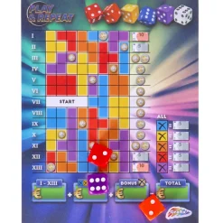 Dobbelspellen></noscript>Grafix 2-in-1: Regenboog & Speel & Herhaal - Dobbelspel