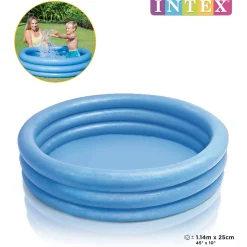Zwemmen En Waterspeelgoed|Zwembaden></noscript>Intex Zwembad Crystal Blue 114 cm