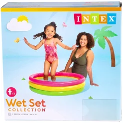 Zwemmen En Waterspeelgoed|Zwembaden></noscript>Intex Zwembadje Baby Sunset 86 X 25 cm