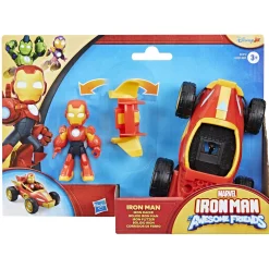 Actiefiguren|Jongens> Ironman And Friends Vehicle Figure Assorti