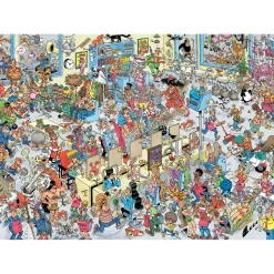 Legpuzzels>Jumbo Jan van Haasteren Bij De Kapper 1000 stukjes