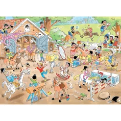 Legpuzzels>Jumbo Jan van Haasteren Junior puzzel de manege 360  stukjes