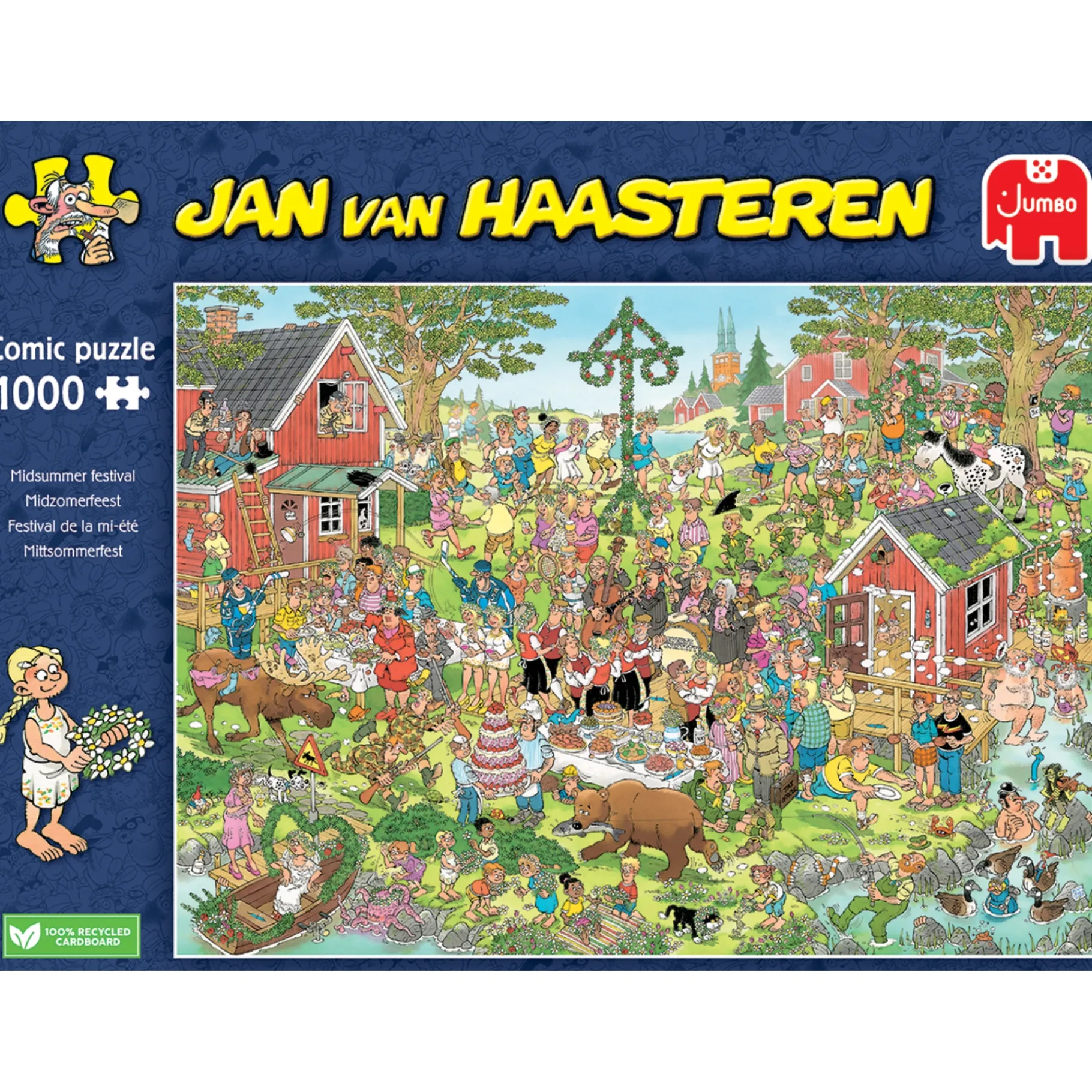Legpuzzels>Jumbo Jan Van Haasteren Midzomer Festival 1000 Stukjes