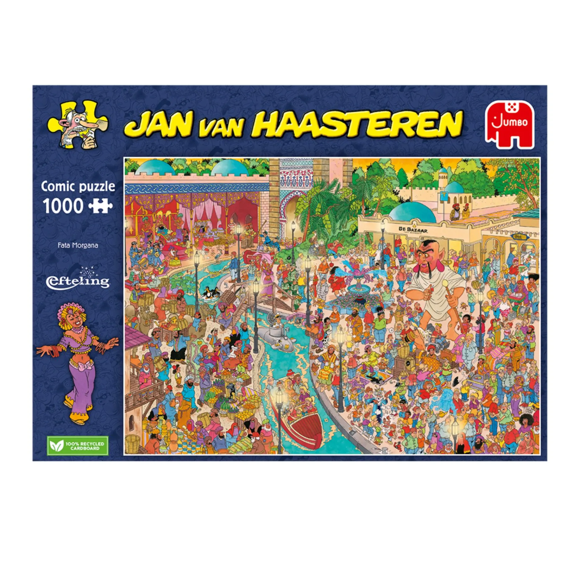 Legpuzzels>Jumbo Jan Van Haasteren Puzzel Efteling Fata M. 1000 St.
