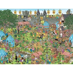 Legpuzzels>Jumbo Jan Van Haasteren puzzel Robin Hood festival 1500 stukjes