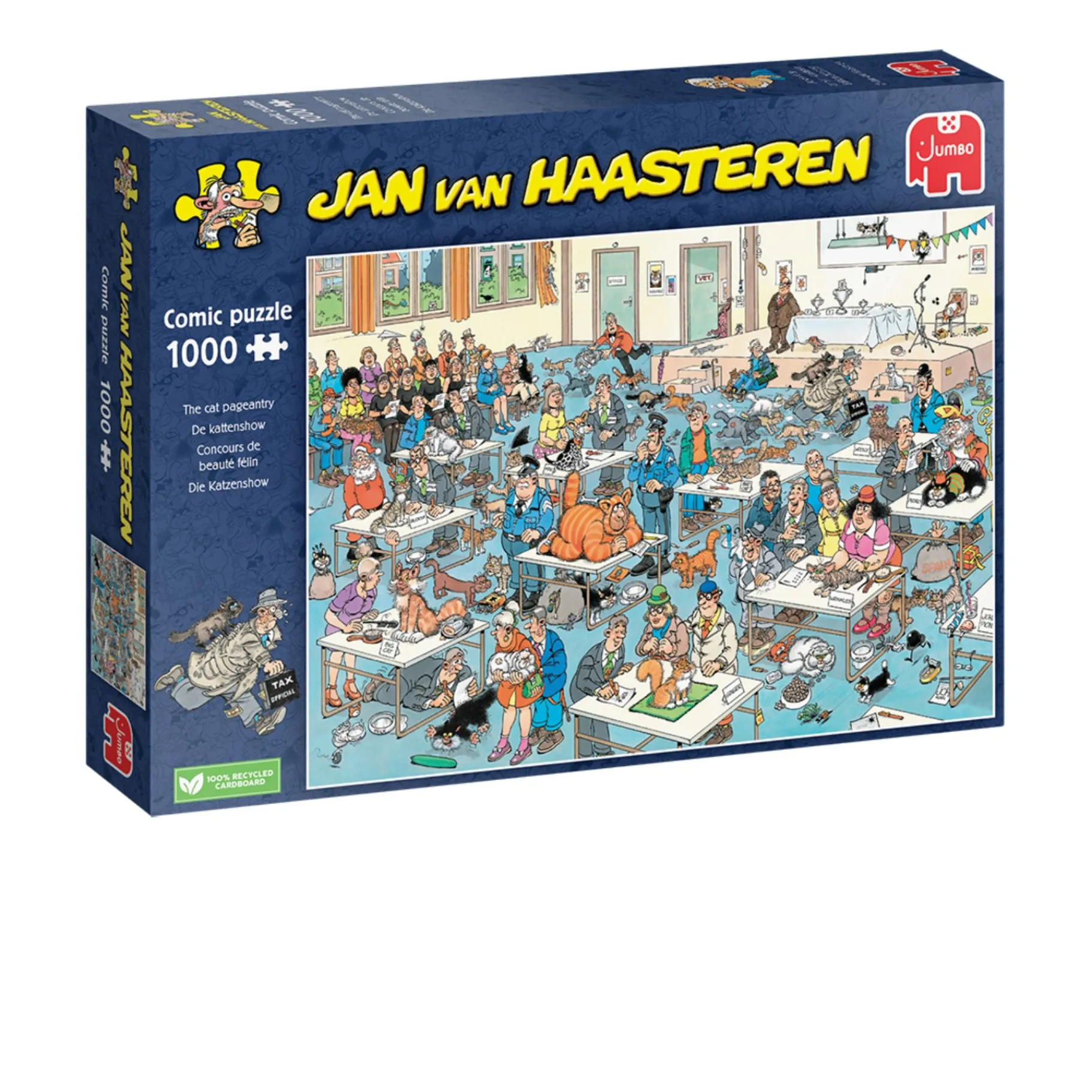 Legpuzzels>Jumbo Jan Van Haasteren Puzzel Kattenshow 1000 Stukjes