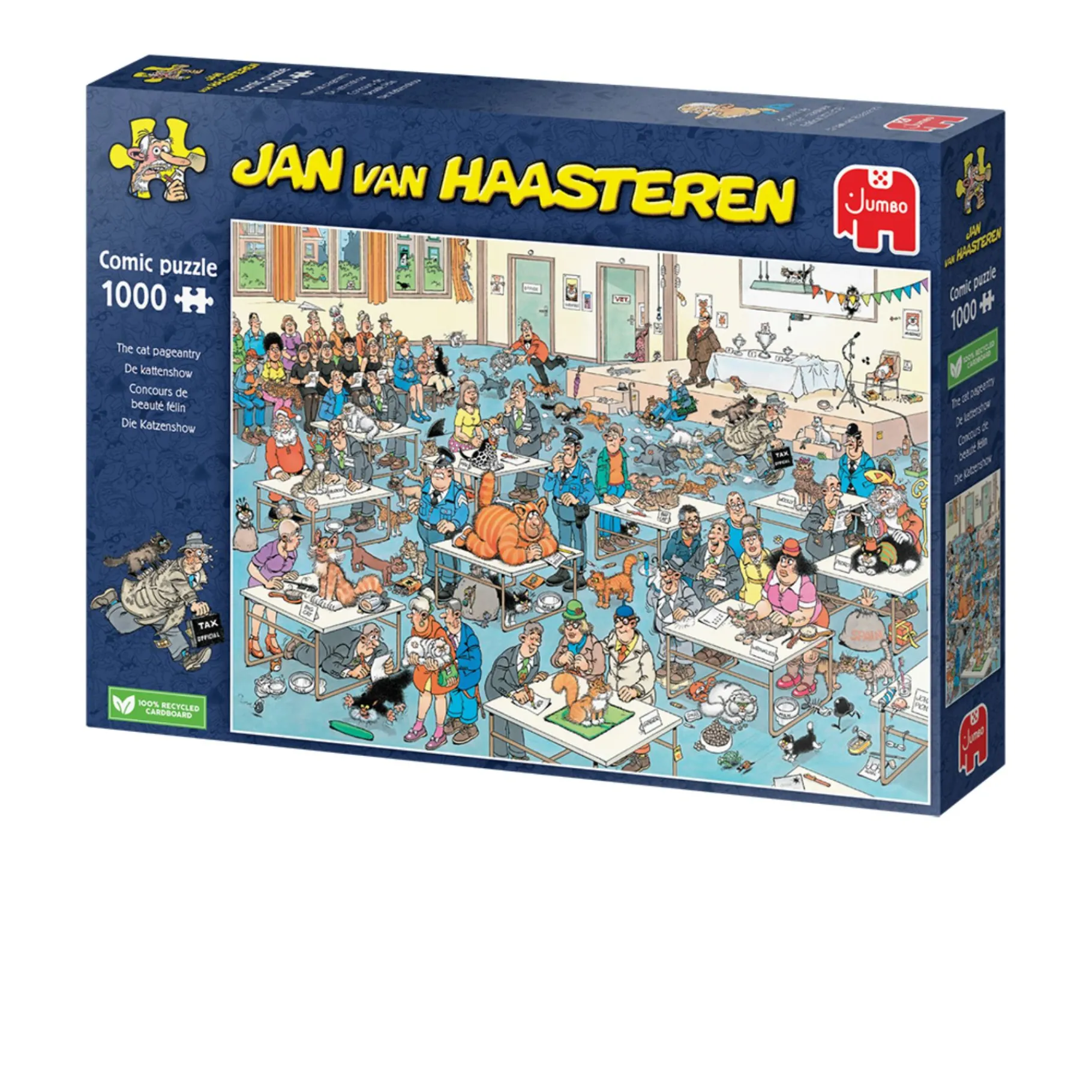 Legpuzzels>Jumbo Jan Van Haasteren Puzzel Kattenshow 1000 Stukjes
