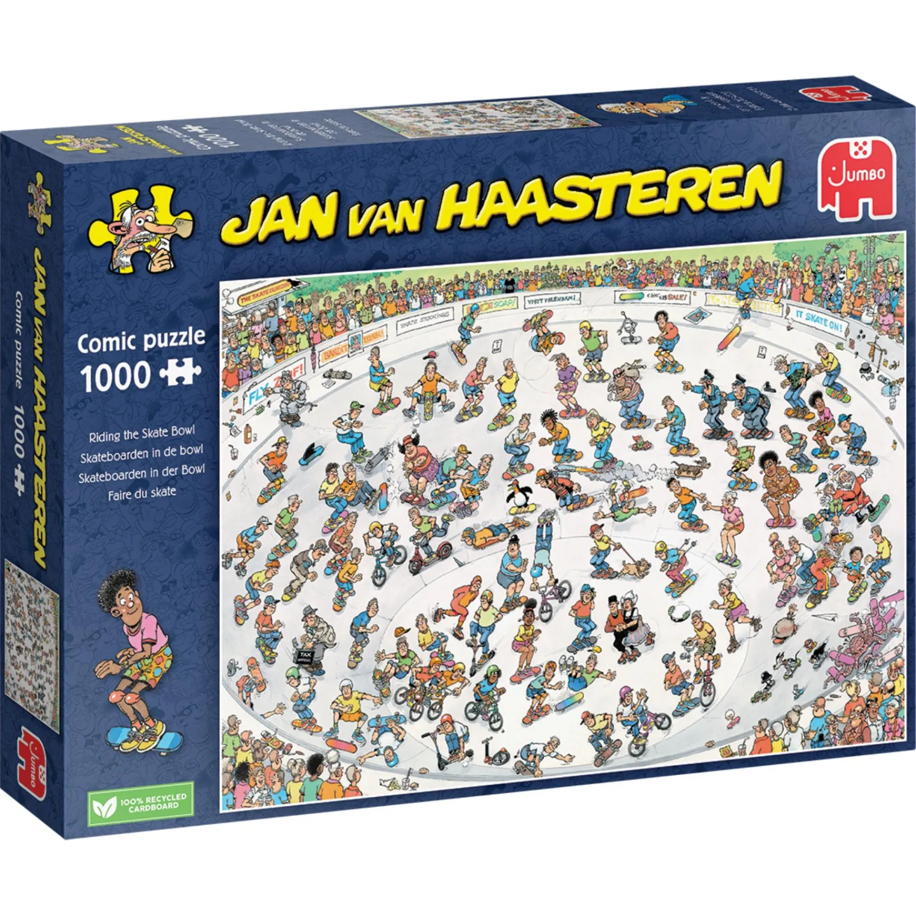Legpuzzels>Jumbo Jan Van Haasteren Skatebowl 1000 stukjes