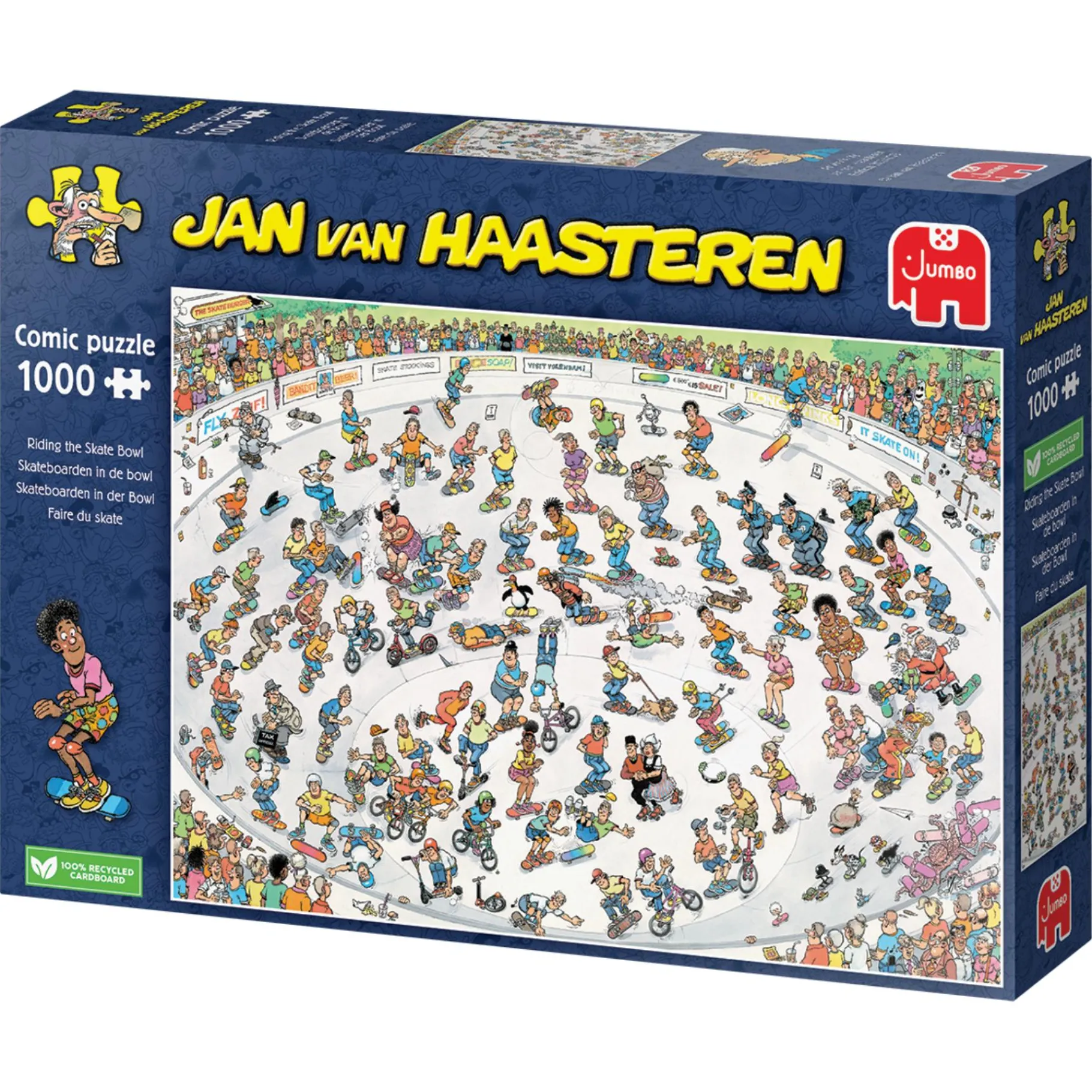Legpuzzels>Jumbo Jan Van Haasteren Skatebowl 1000 stukjes