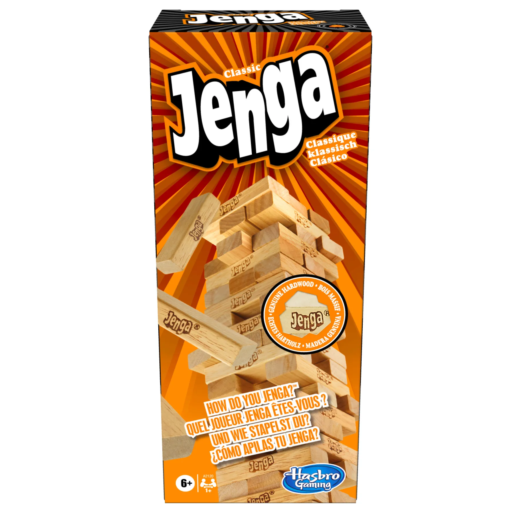 Familiespellen>Hasbro Jenga - Actiespel