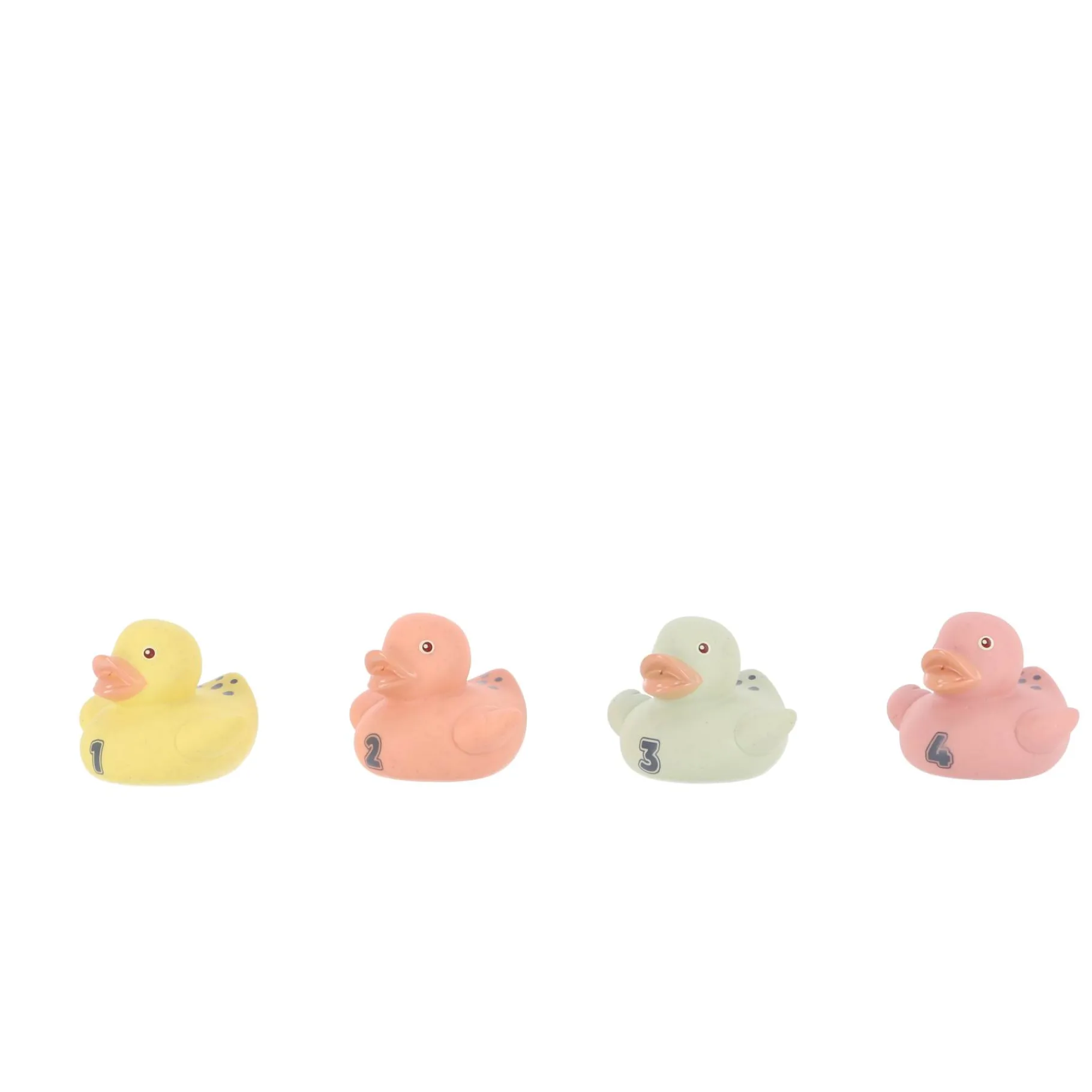 Badspeelgoed>Jipy Bioplastic badeendjes set 8 delig