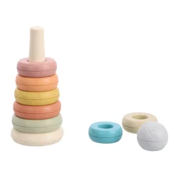 Badspeelgoed></noscript>Jipy bioplastic Deluxe Giftset stapeltoren bad  stapelbekertjes en speel ratelbal 3 delig