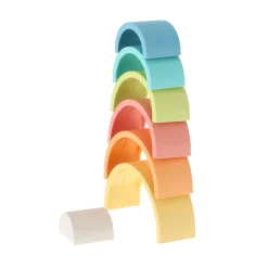 Stapeltorens></noscript>Jipy bioplastic Regenboog Stapelspel