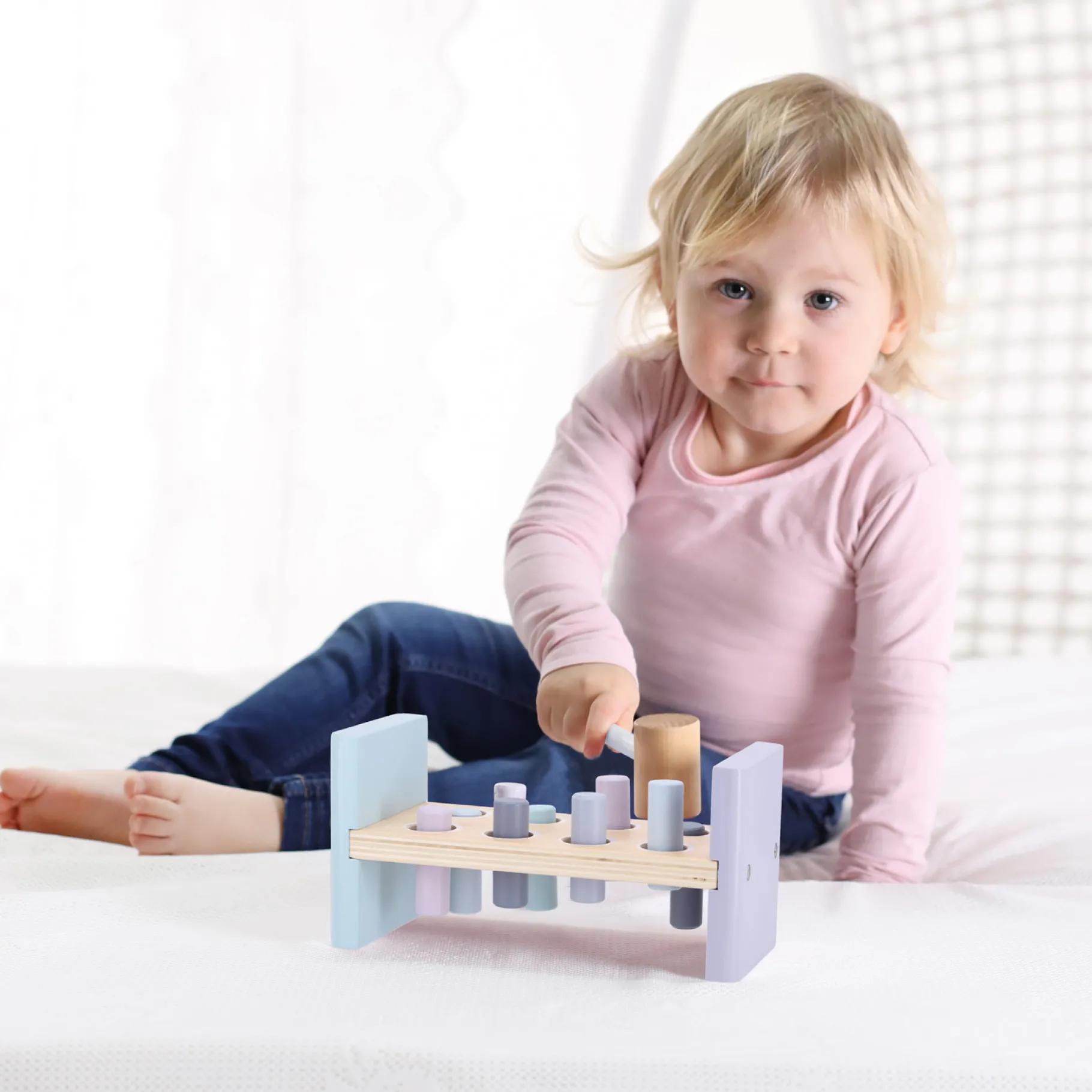 Hamerbank>Jipy Hamerbank Hout 10-delig Uni