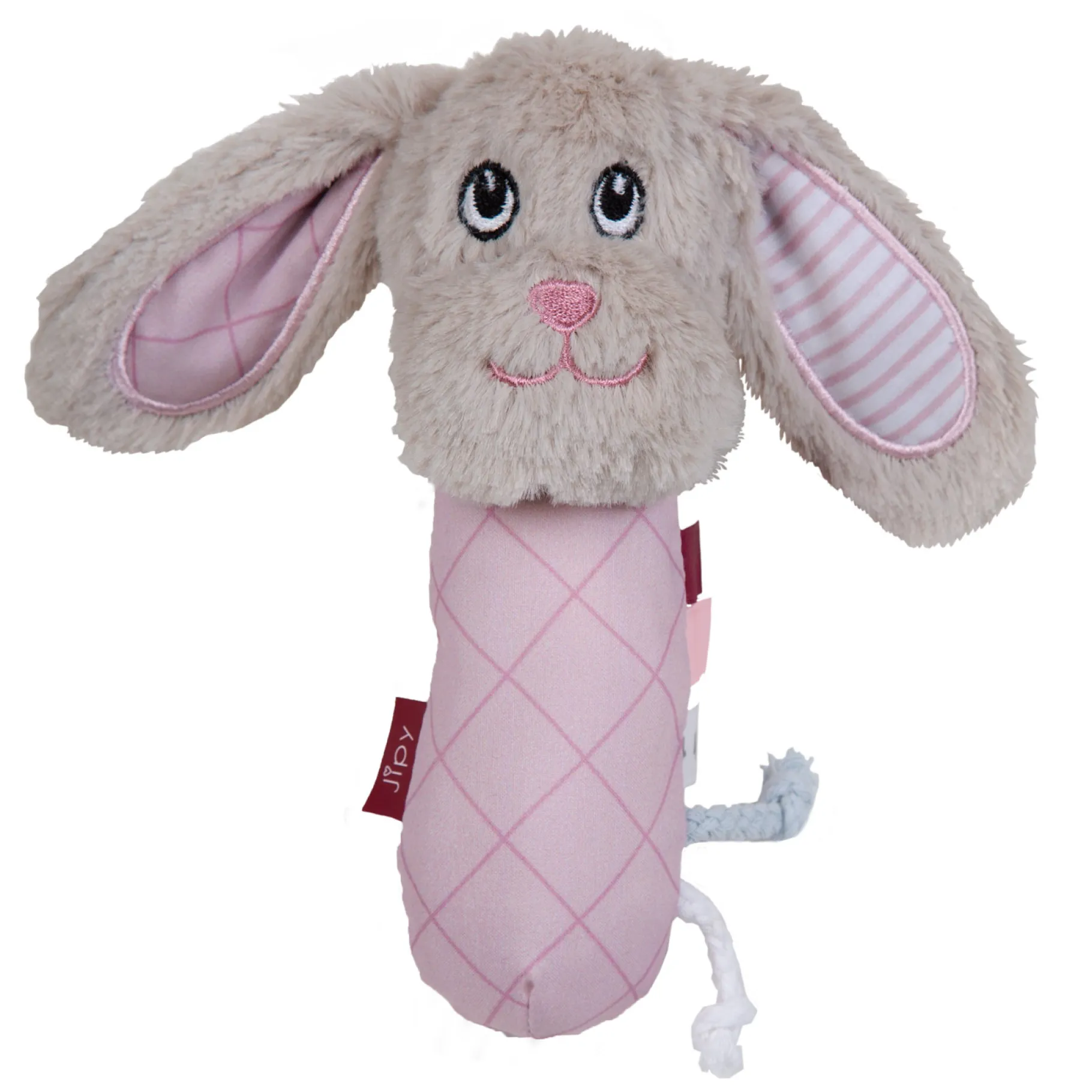 Rammelaars>Jipy Knijpdiertje Hond Roze