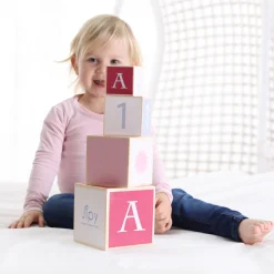 Stapeltorens></noscript>Jipy Stapeltoren Hout Roze